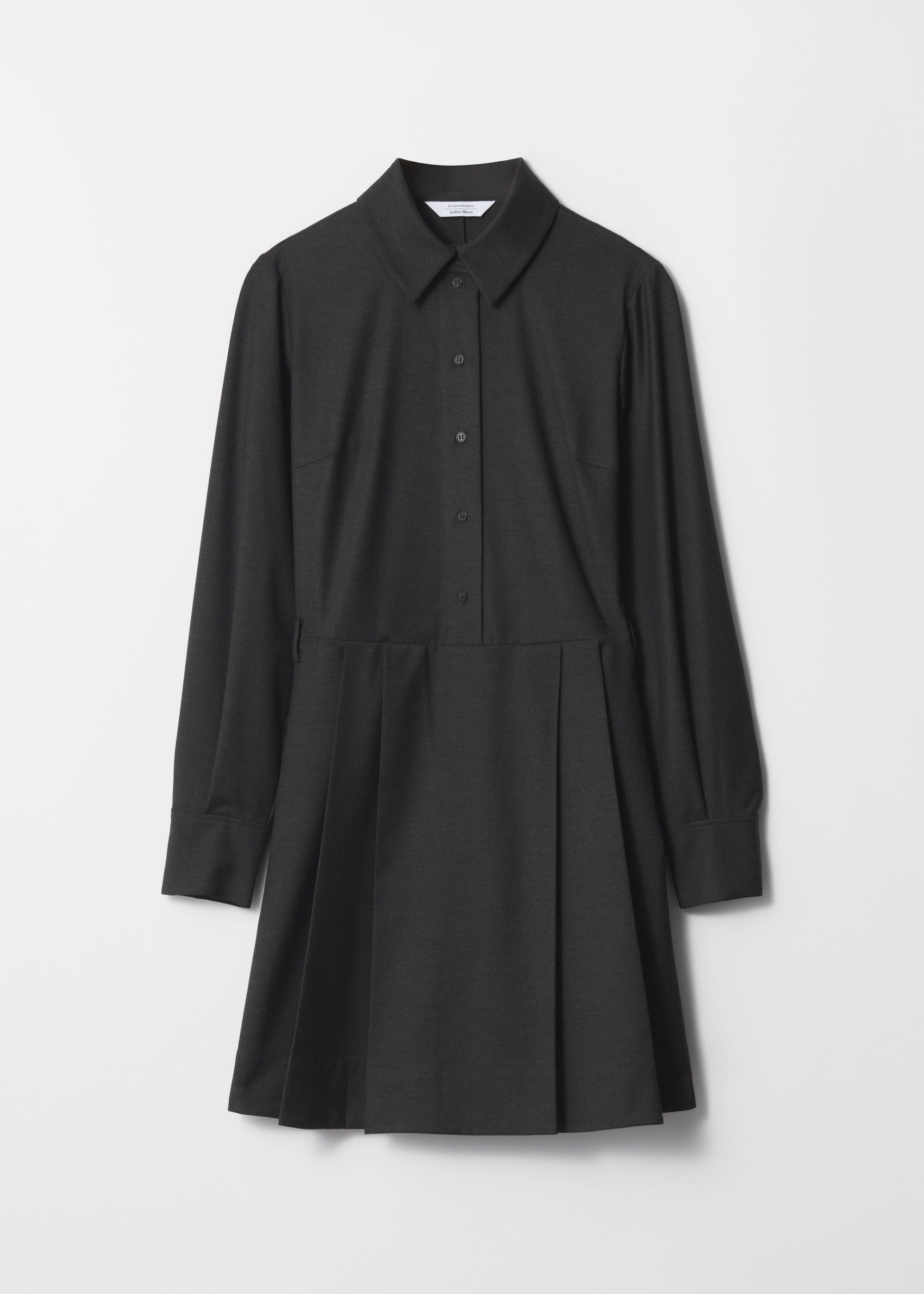 & Other Stories - Erin Shirt Dress - Grey -