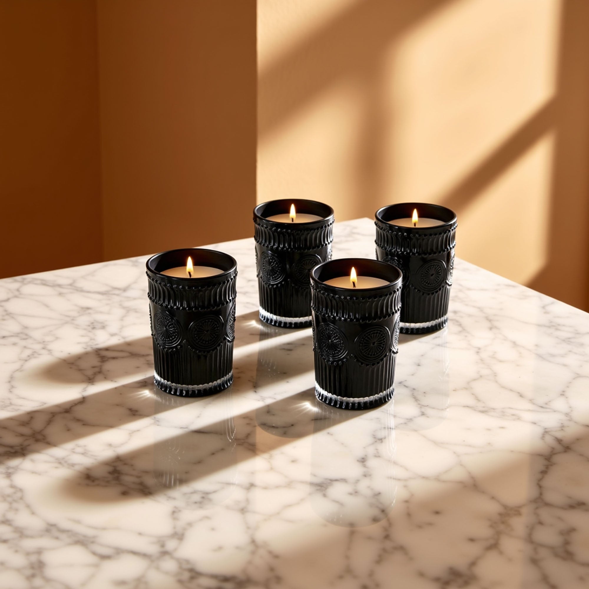 Italic - Noir Swiss Scented Glass Candle Sets -