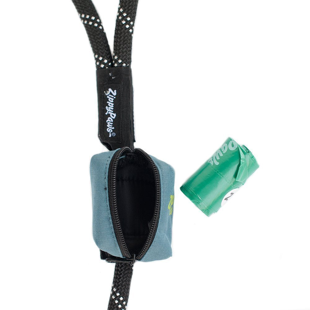 Zippy Paws - Adventure Leash Bag Dispenser - Forest Green -