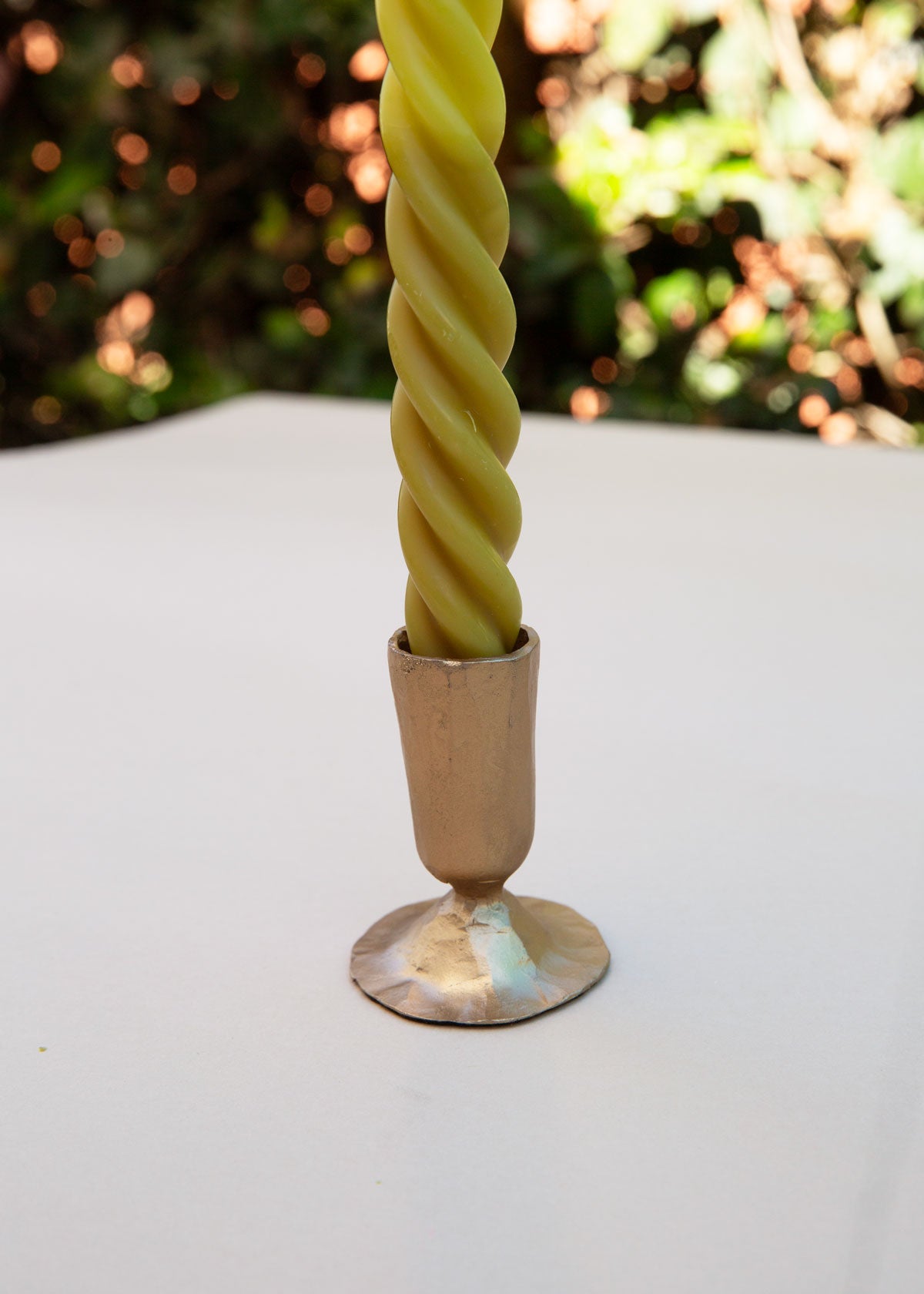 Creative Co. - Metal Taper Holder - Bronze -