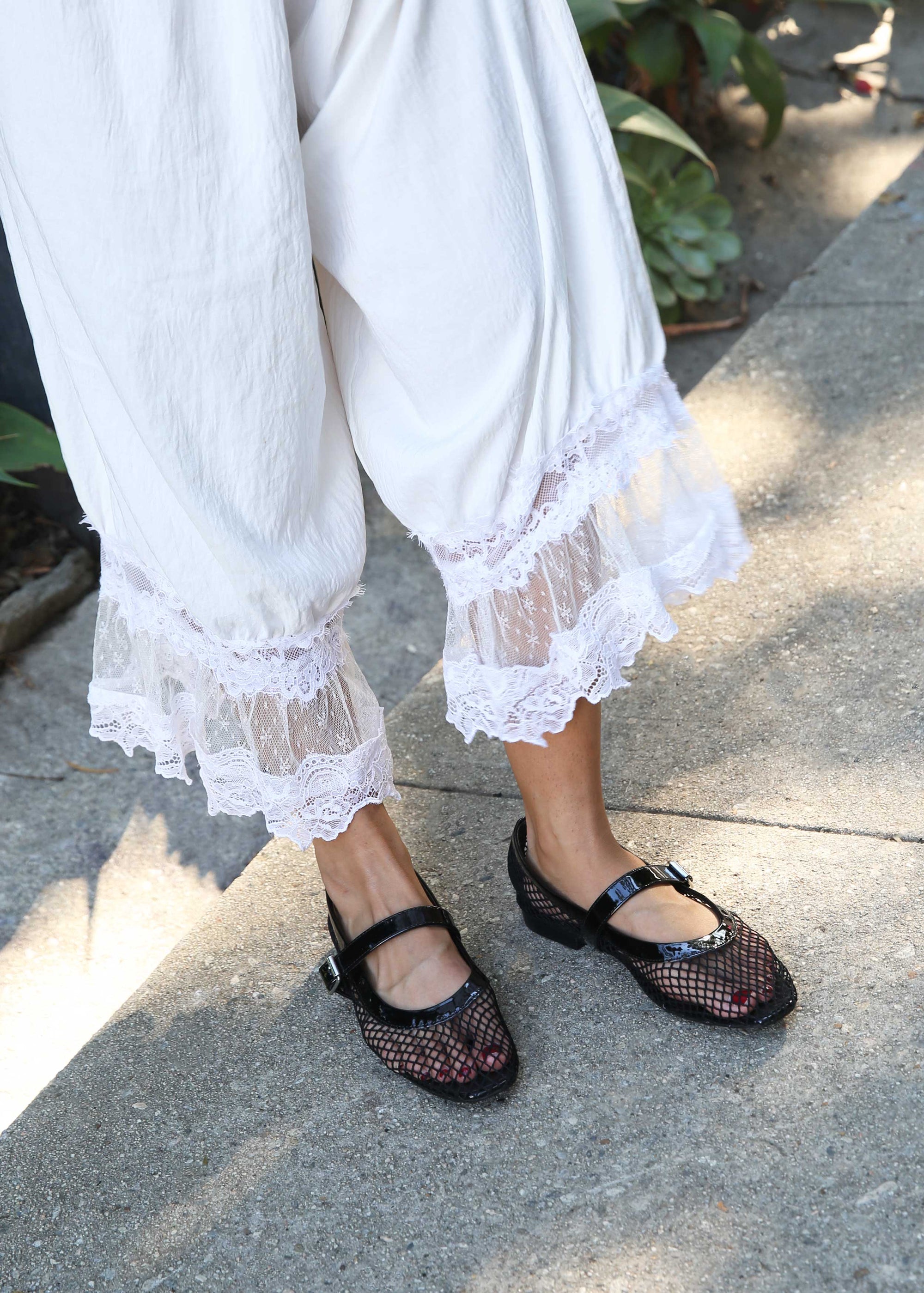 MIA - Rayza Flat - Black Mesh -