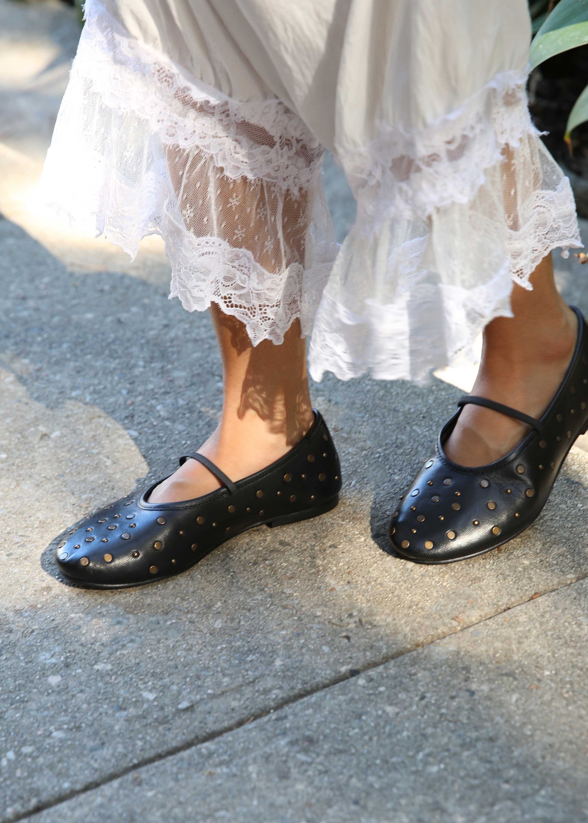 Seychelles - Neon Moon Ballet Flats - Studs -