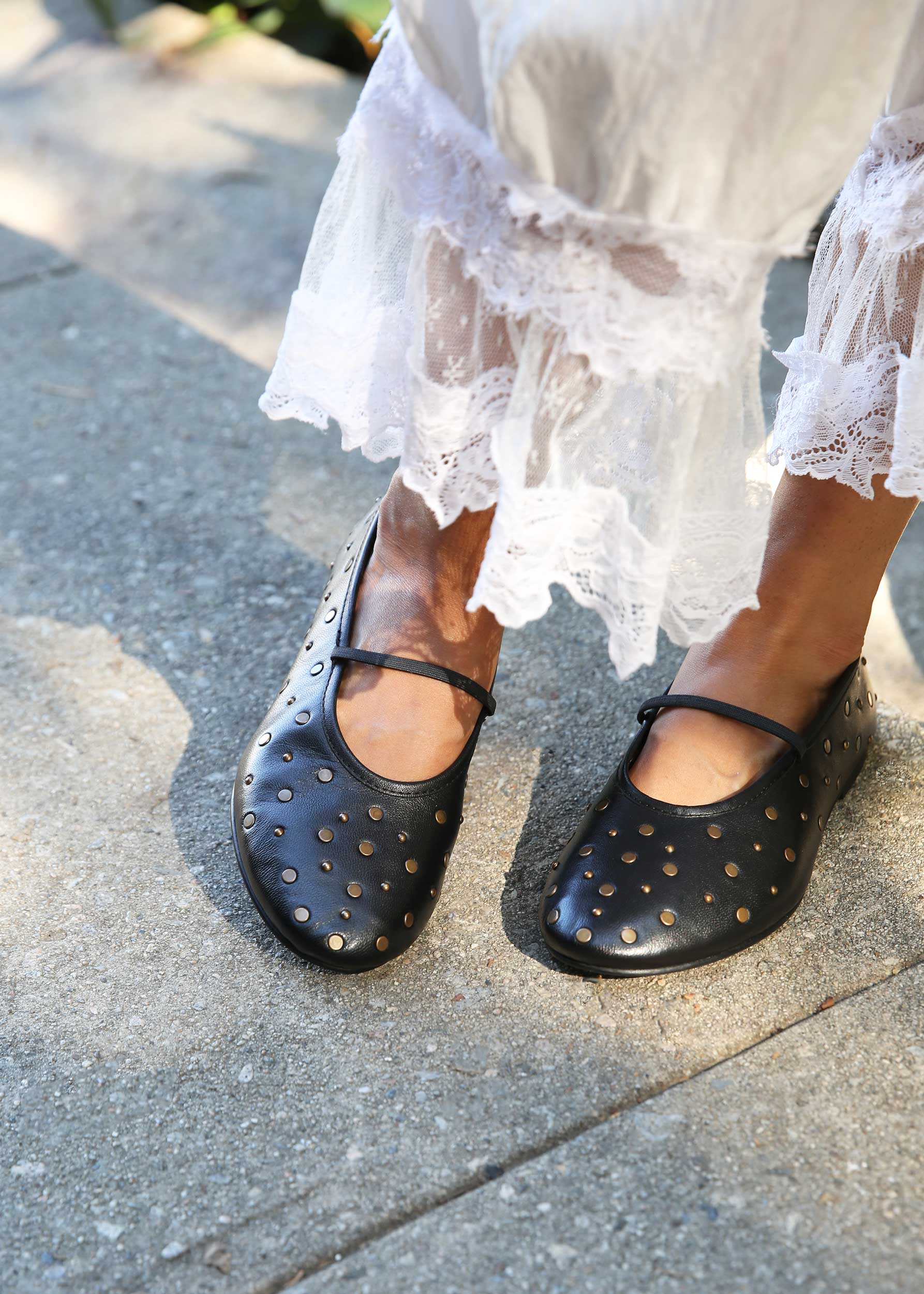 Seychelles - Neon Moon Ballet Flats - Studs -