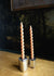 Creative Co. - Twisted Taper Candles - Tan -