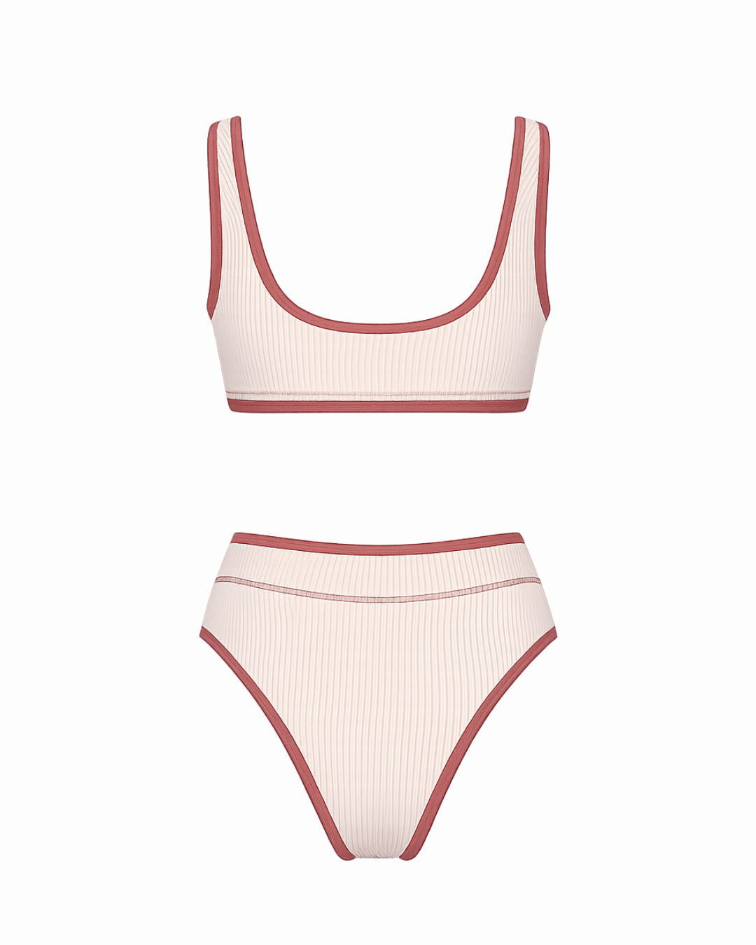 Noserider Surf Club - Noserider Surf Bikini Top in Banda Lines -