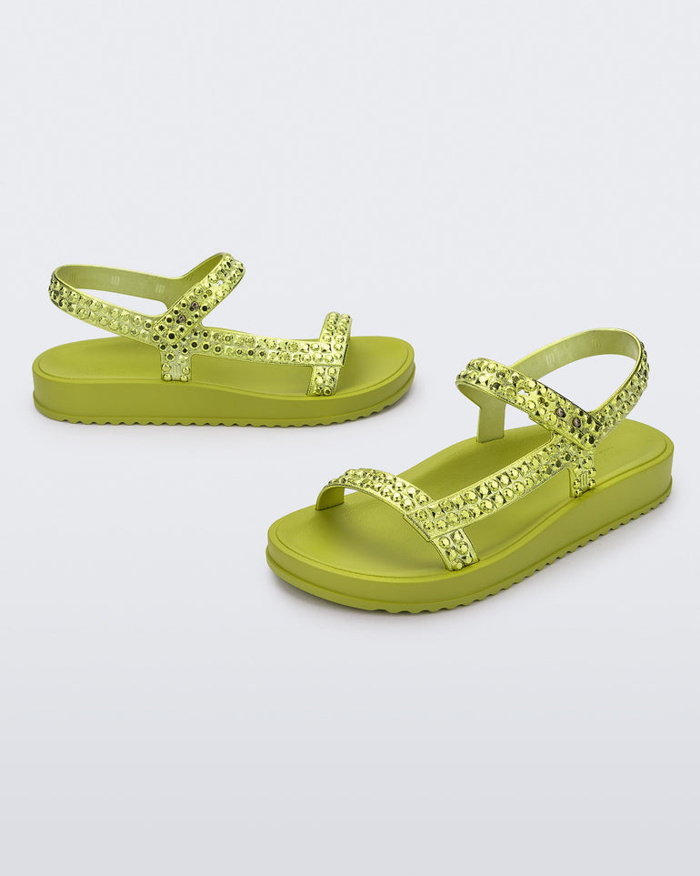 Melissa - Lust - Green/Metallic Green -
