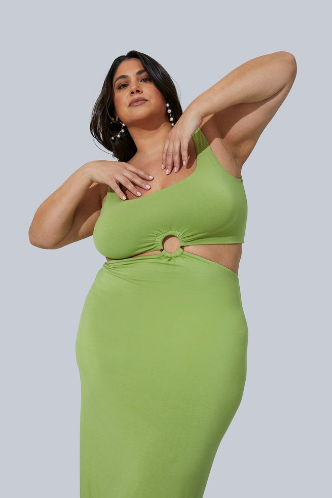 GIA/irl - Gigi Midi Dress - Pistachio -