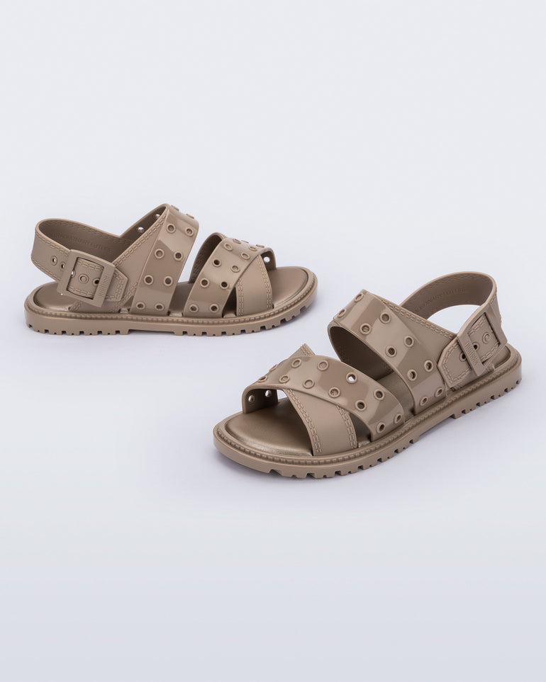 Melissa - Lock Sandal Ad - Beige -