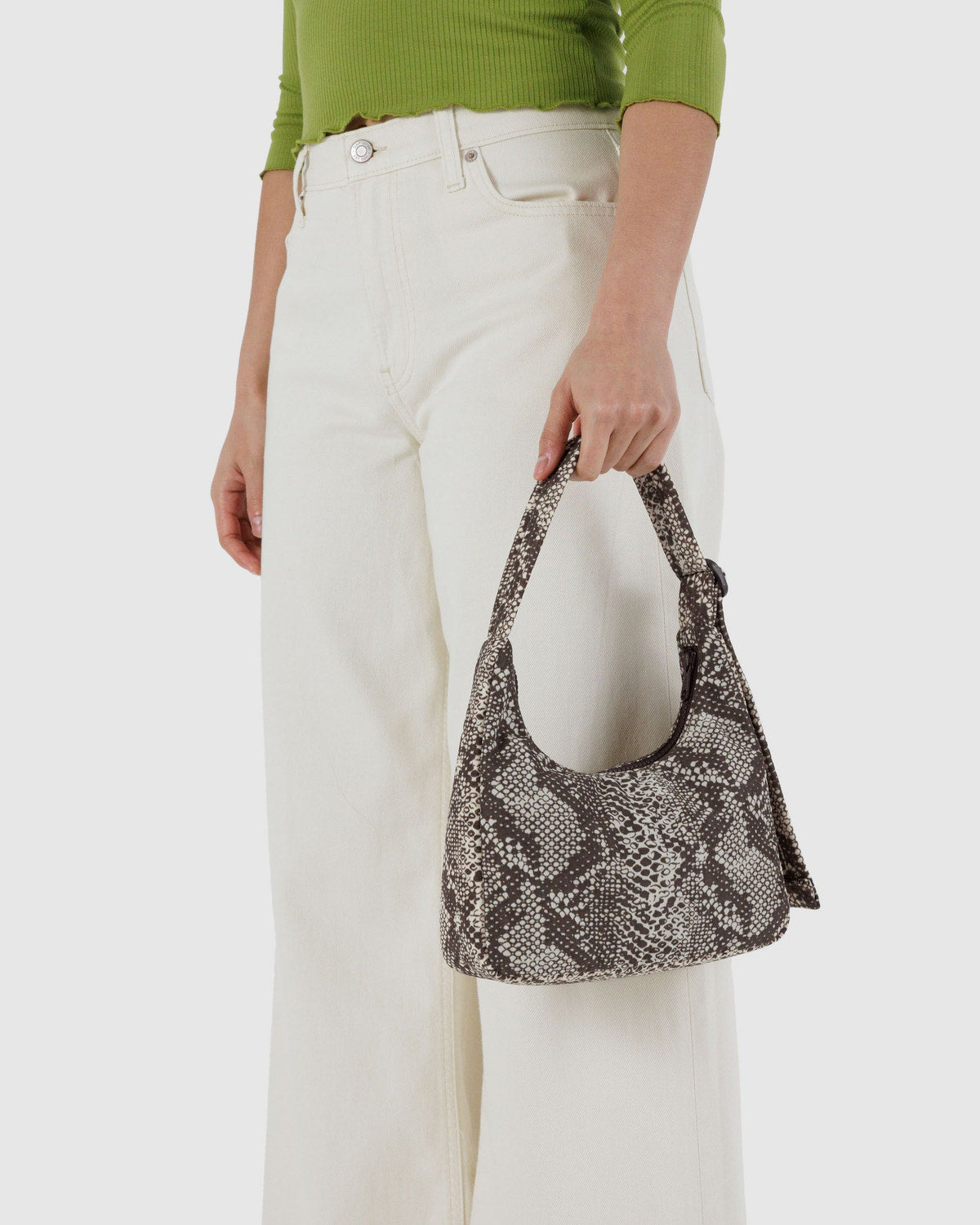 Baggu - Mini Nylon Shoulder Bag - Snakeskin -
