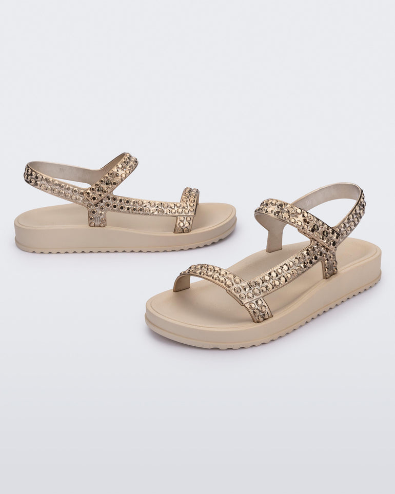 Melissa - Lust - Beige/Gold -