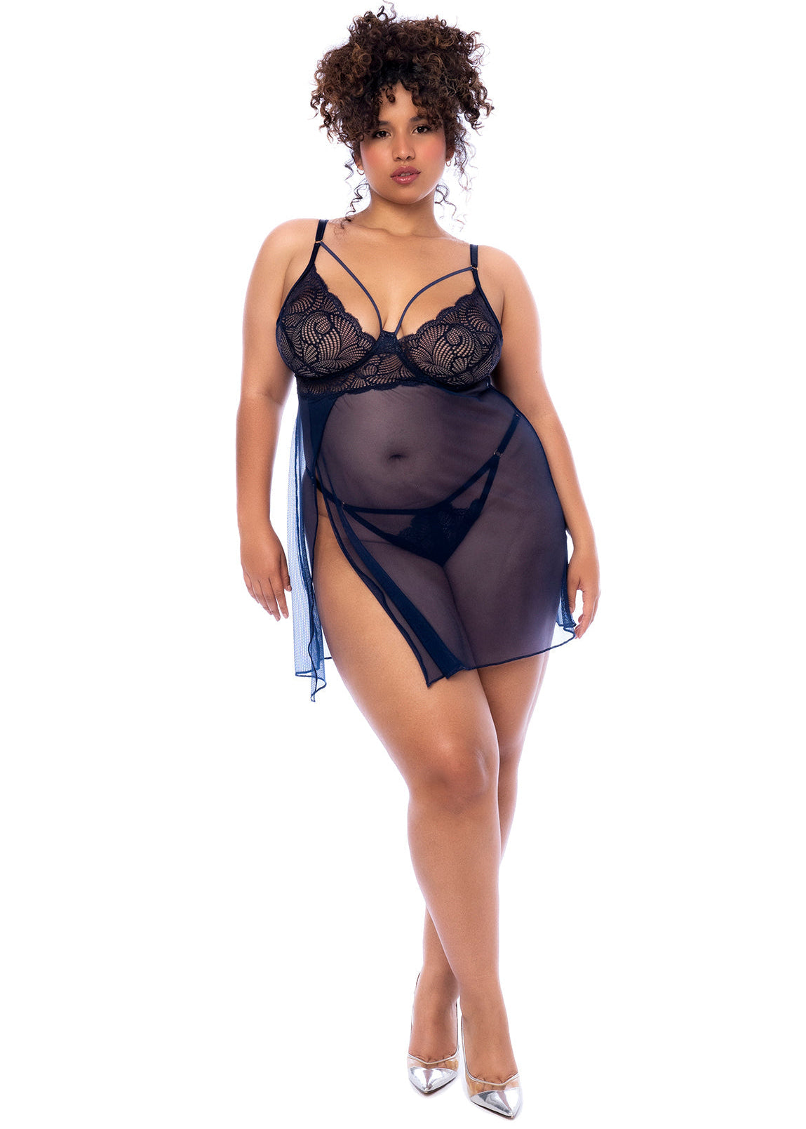Mapale - Enticing Glamour Babydoll PlusX -