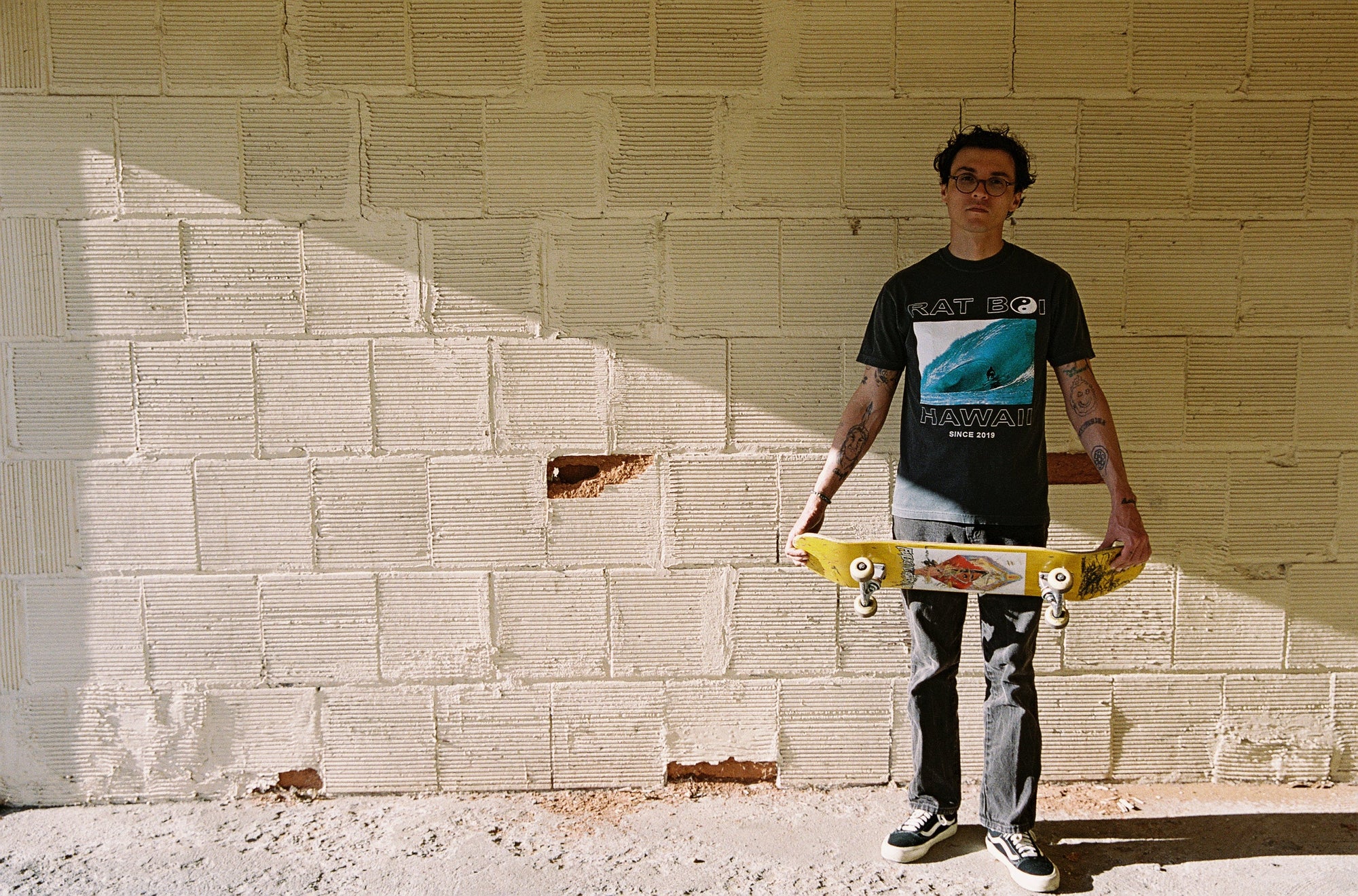 Rat Boi - Point Break T-Shirt - Pepper -