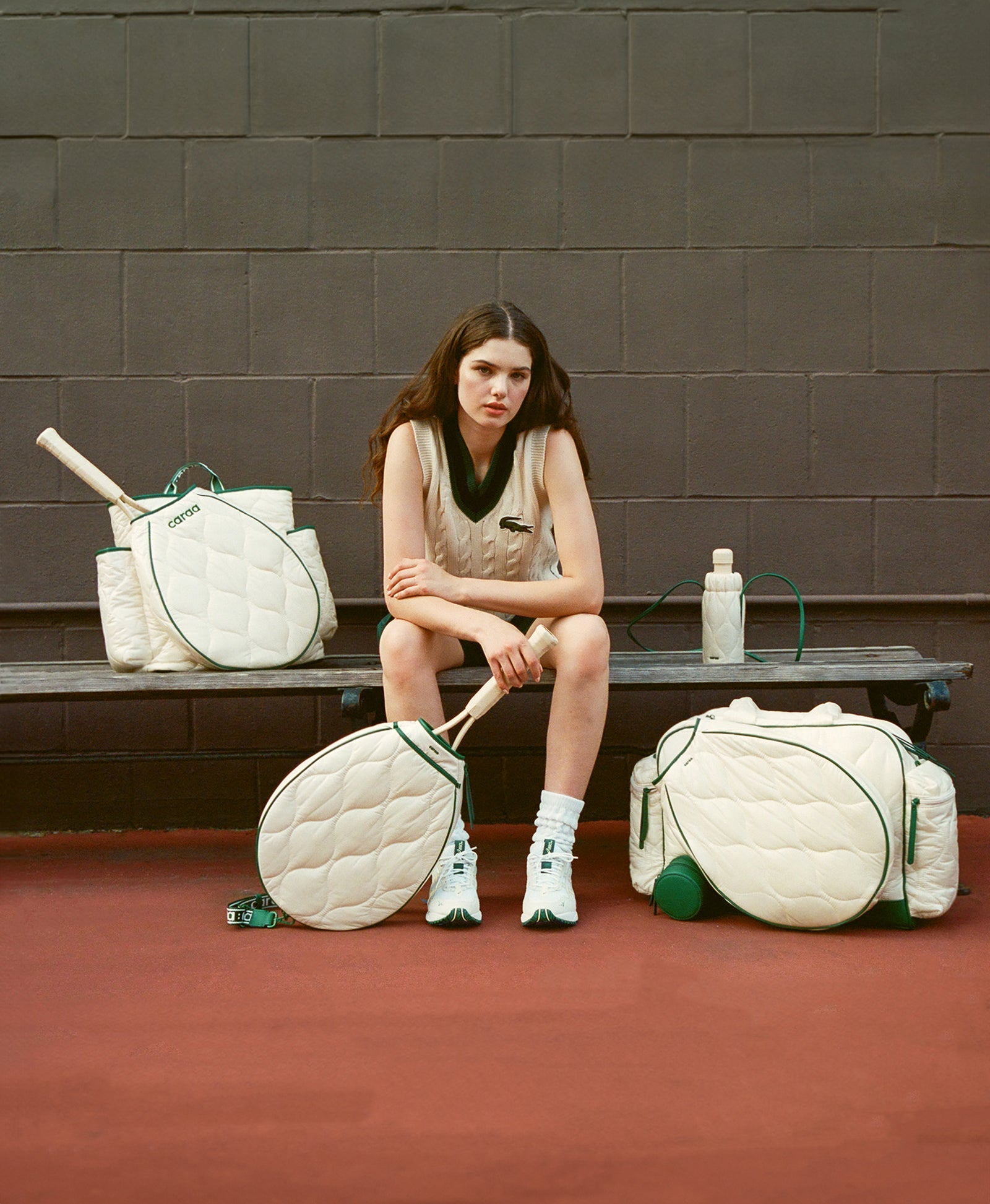 Caraa - Tennis Bottle Bag - Ivory -