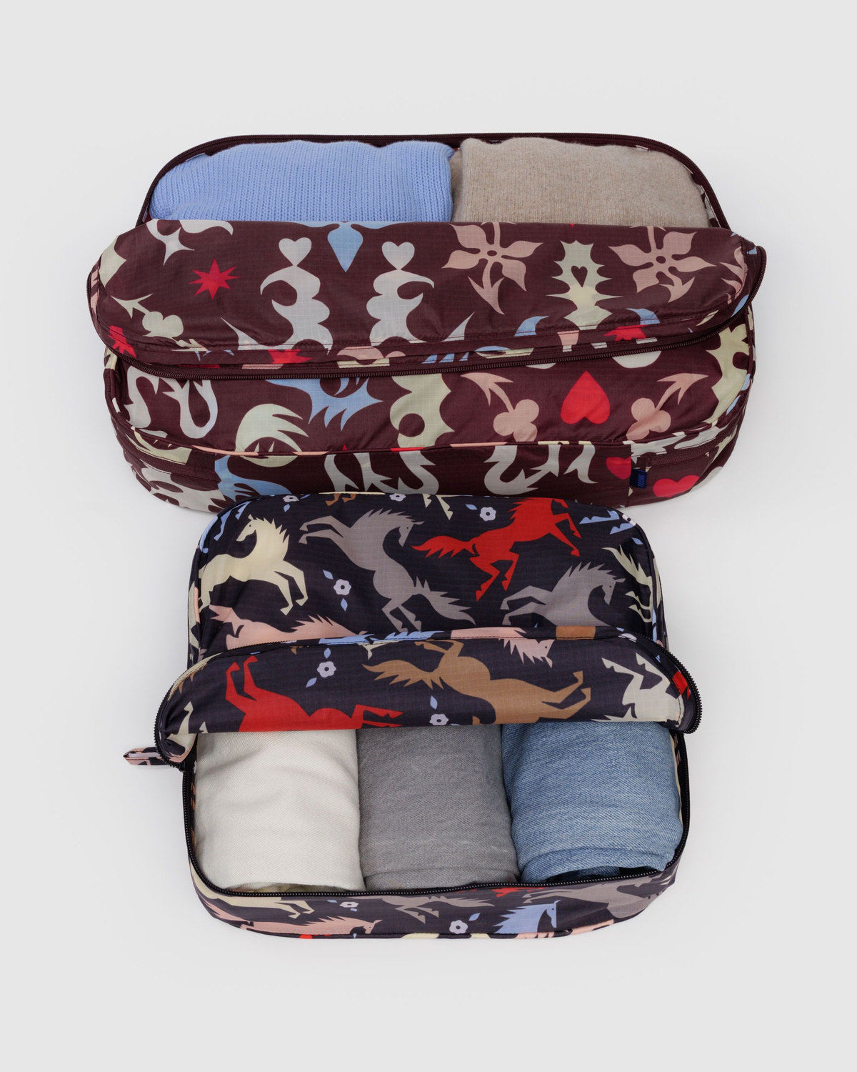 Baggu - Large Packing Cube Set - Western Cut-Outs -