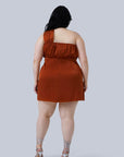 GIA/irl - Maya Mini Dress - Rust -