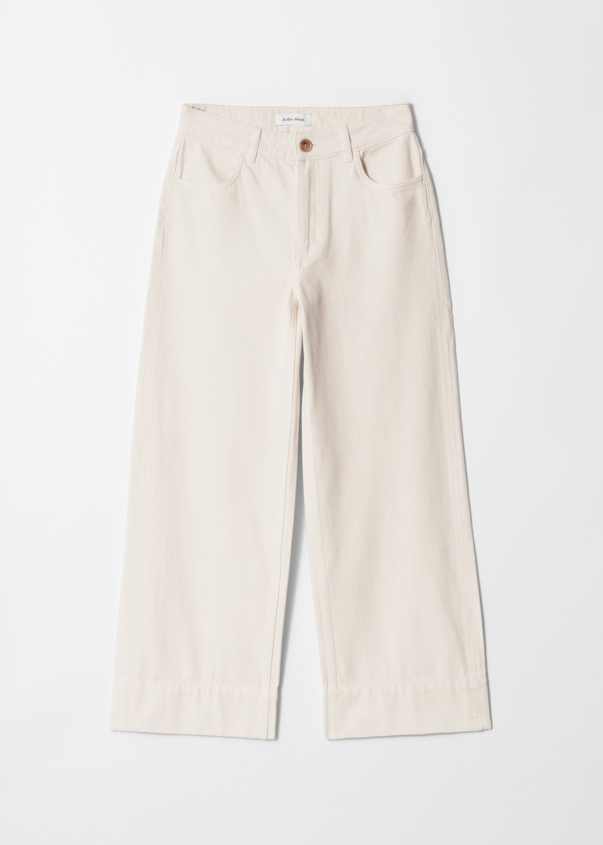 & Other Stories - Arwa Denim Trousers - White -