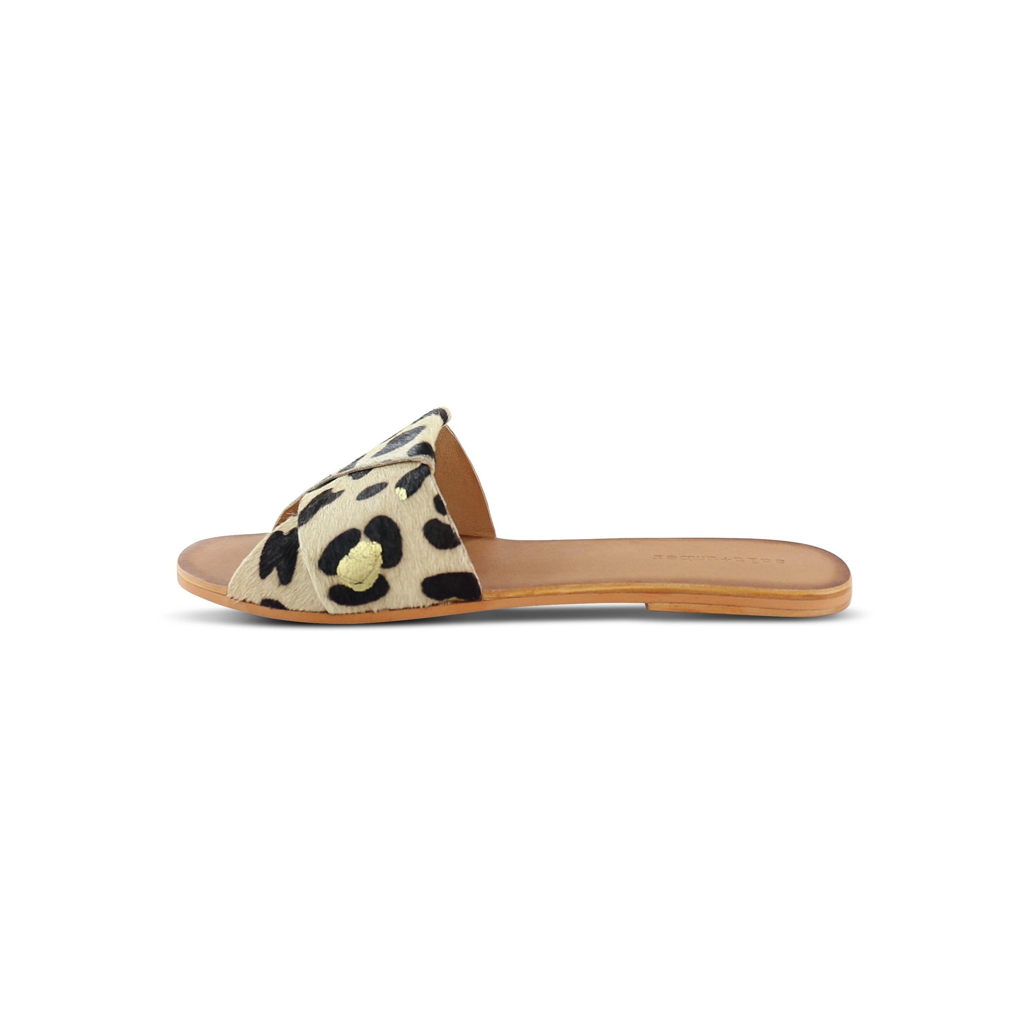 salt + umber - Bora Bora - Leopard Metallic -