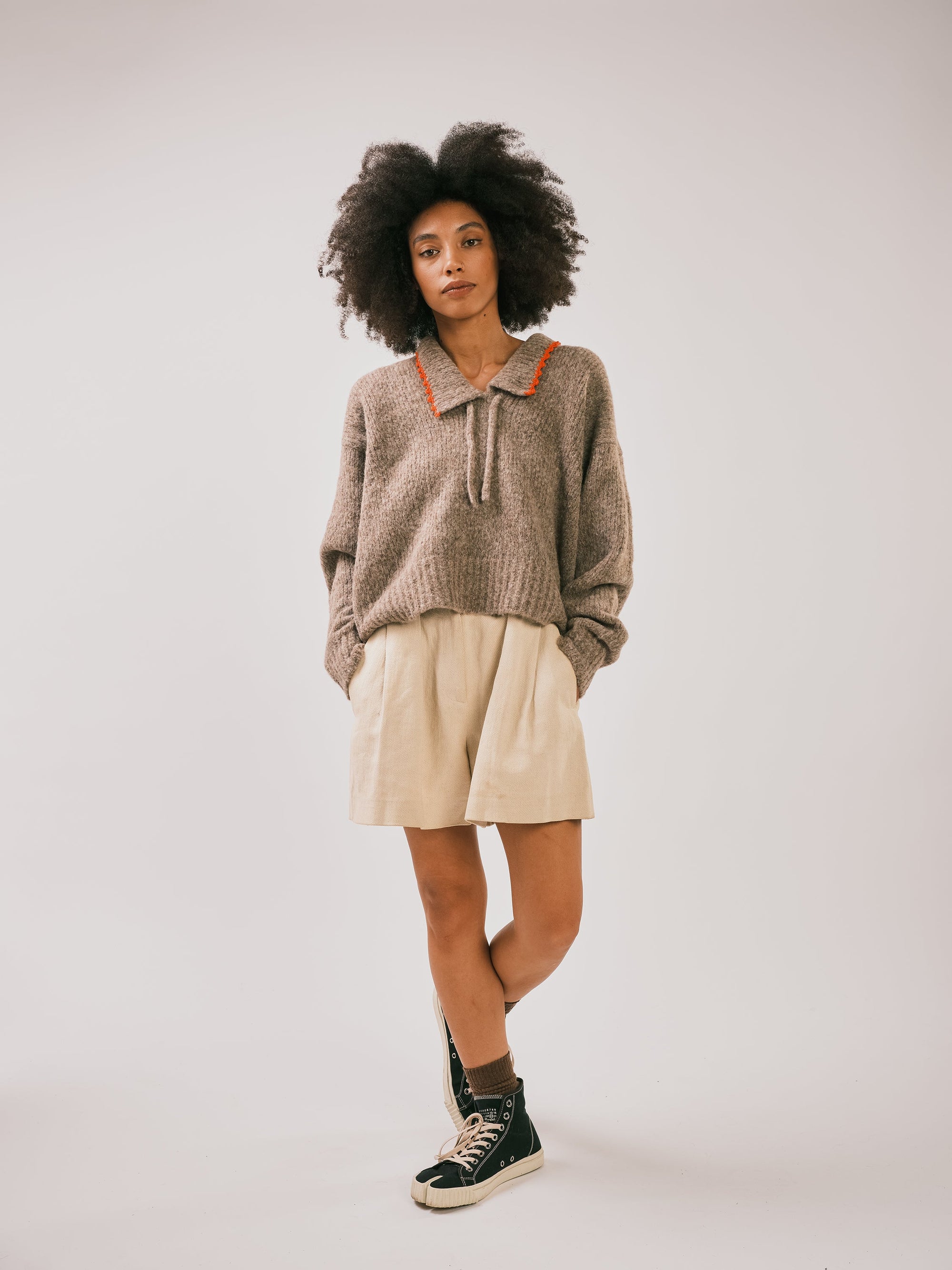 DEGEN - Maya Sweater - Cedar -