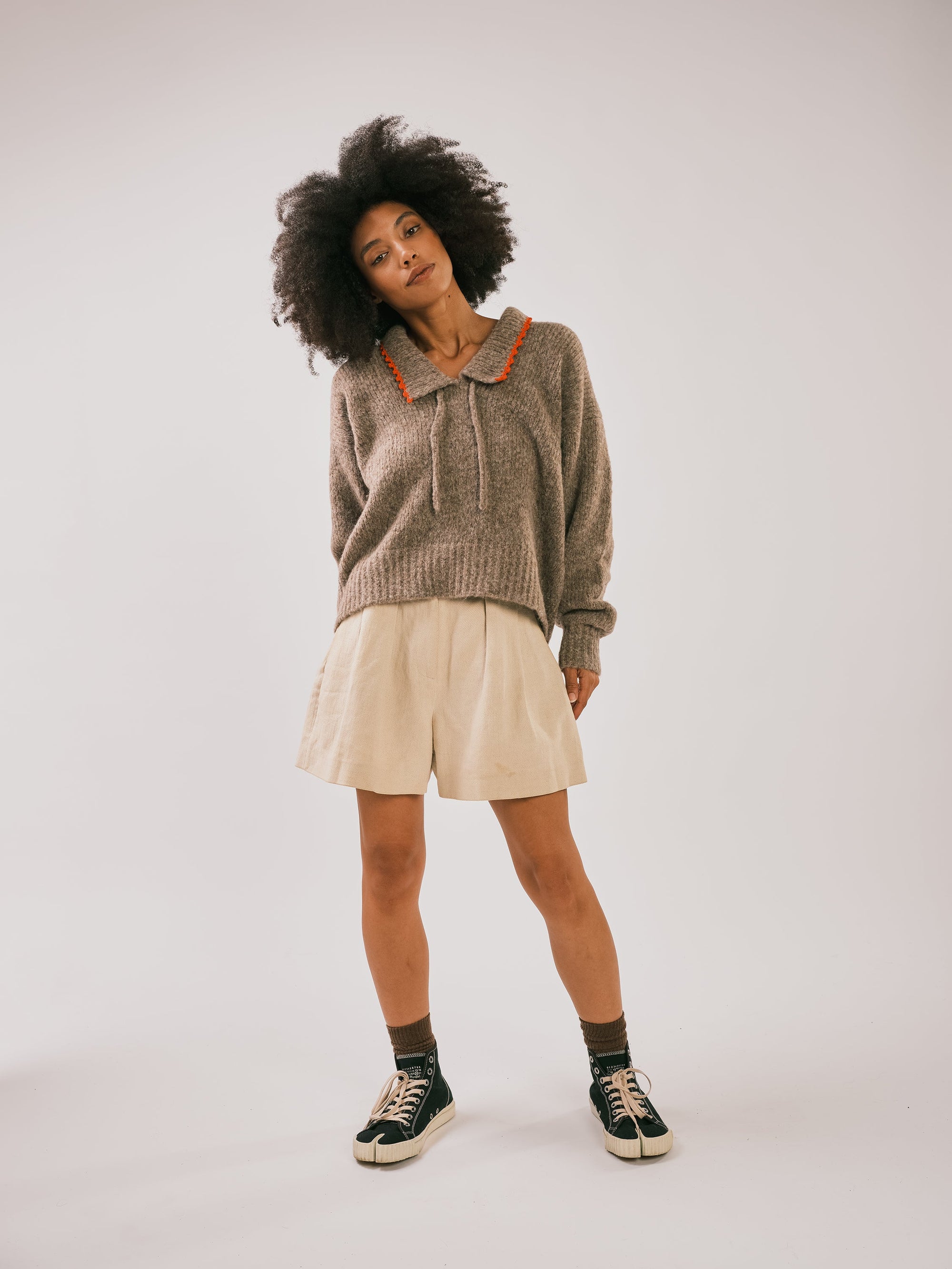 DEGEN - Maya Sweater - Cedar -