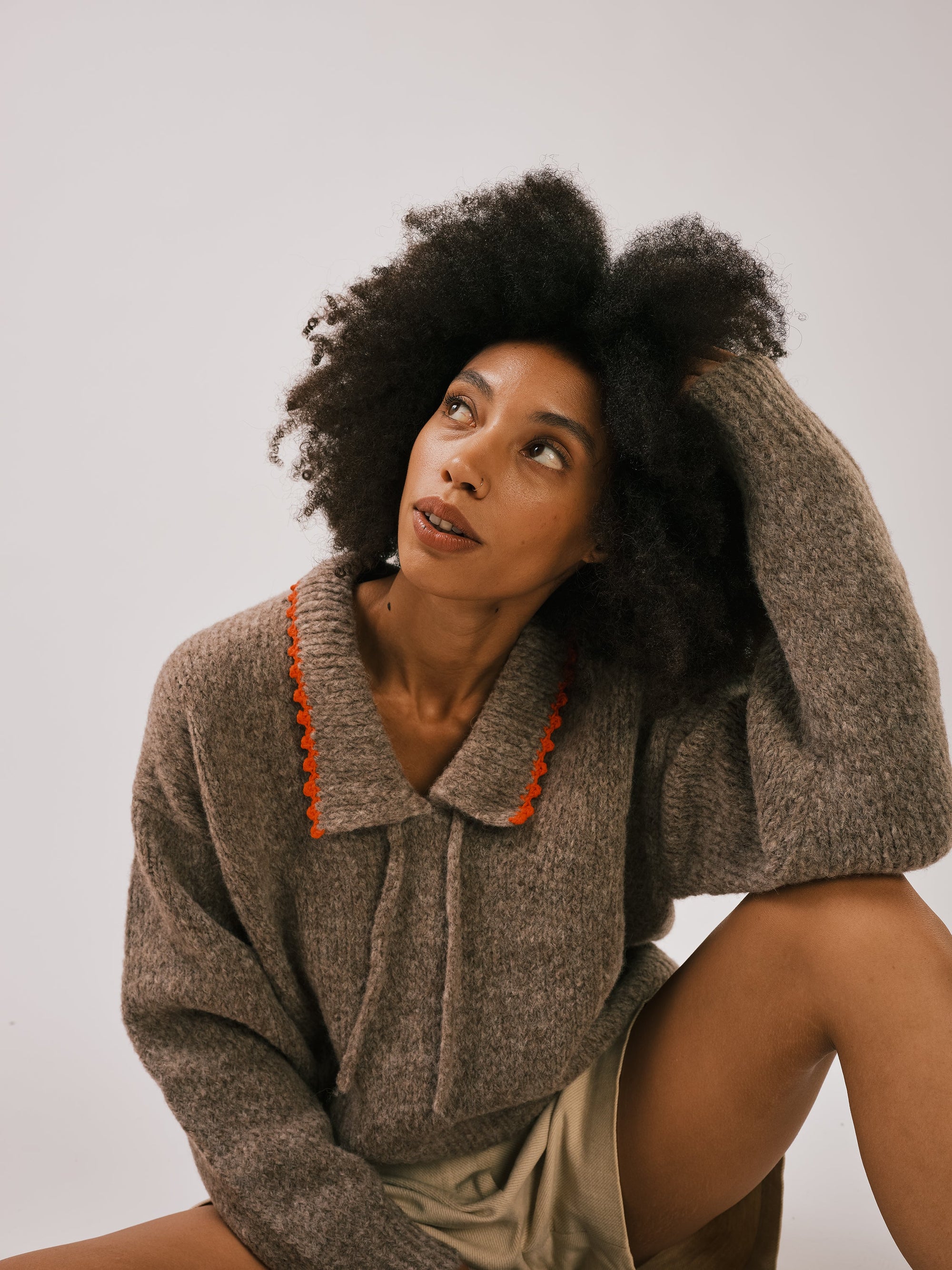 DEGEN - Maya Sweater - Cedar -