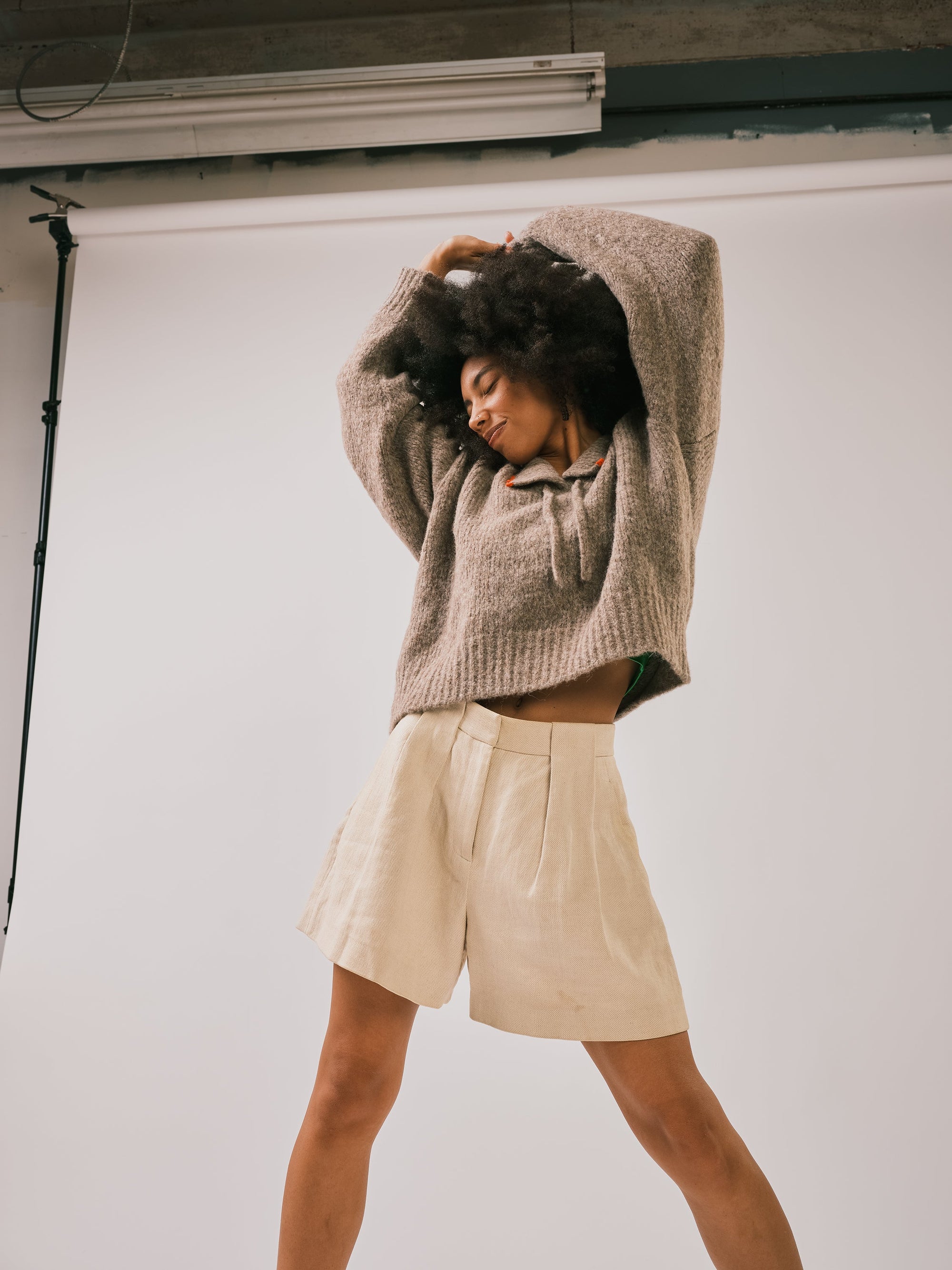 DEGEN - Maya Sweater - Cedar -