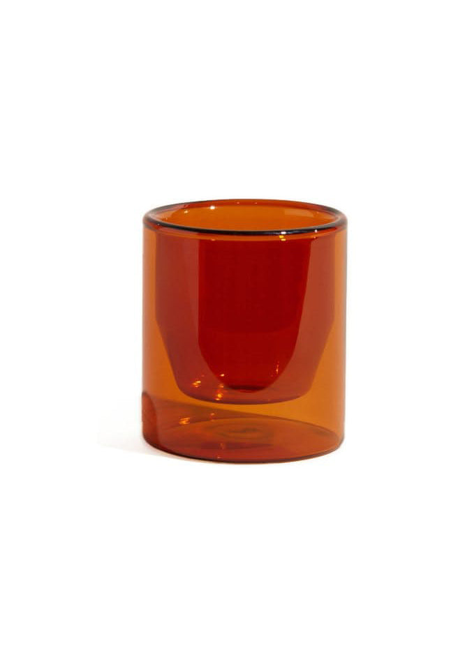 Yield - Double-Wall Glass - Amber -