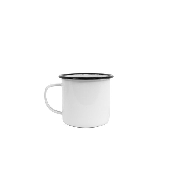 Crow Canyon Home - Vintage 16 oz Large Mug - Black Rim -