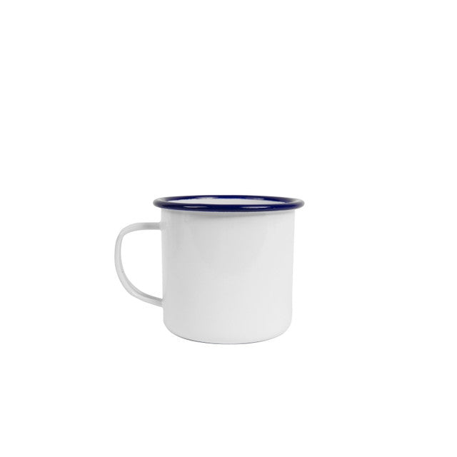 Crow Canyon Home - Vintage 16 oz Large Mug - Blue Rim -