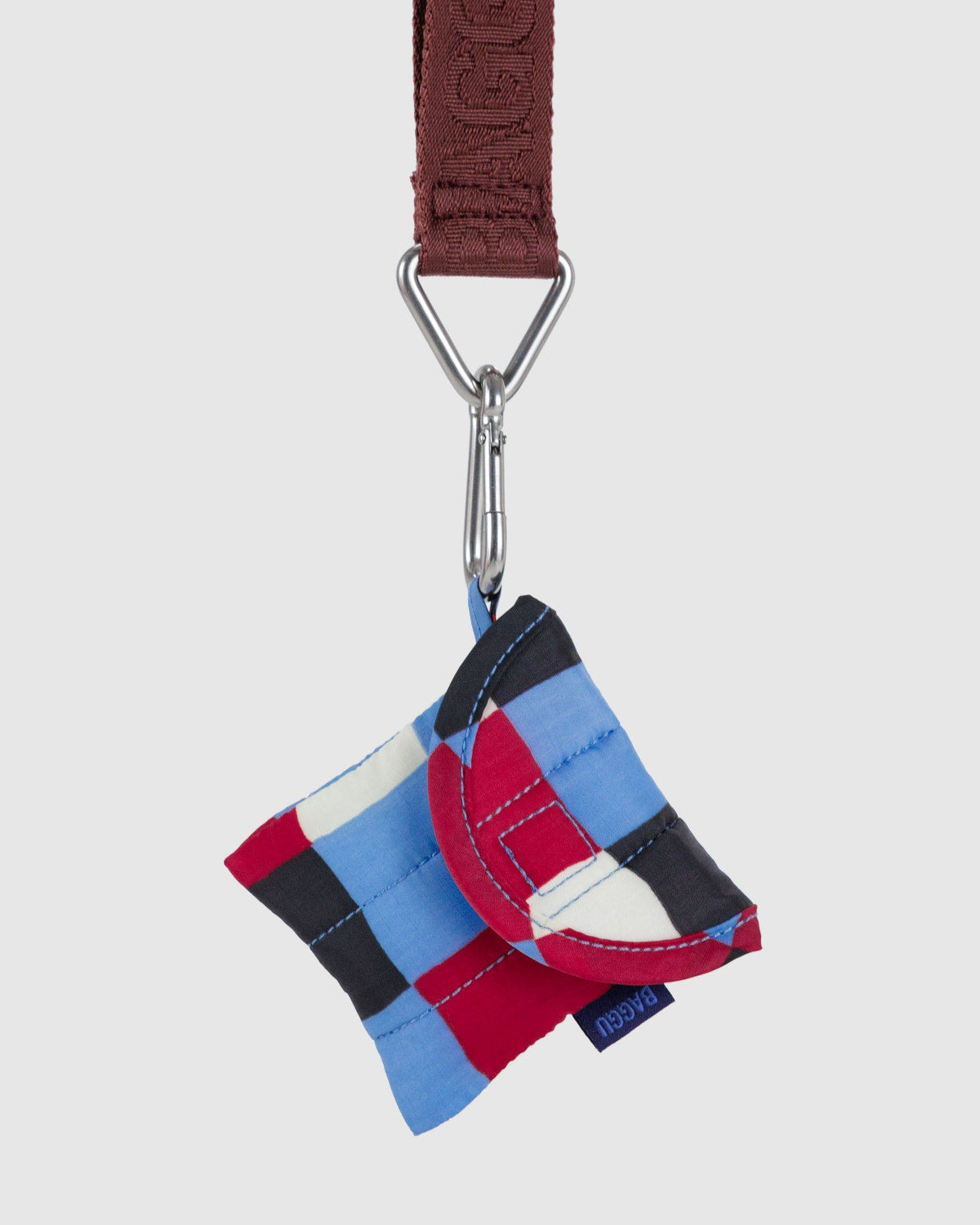 Baggu - Puffy Earbuds Case - Painted Check -