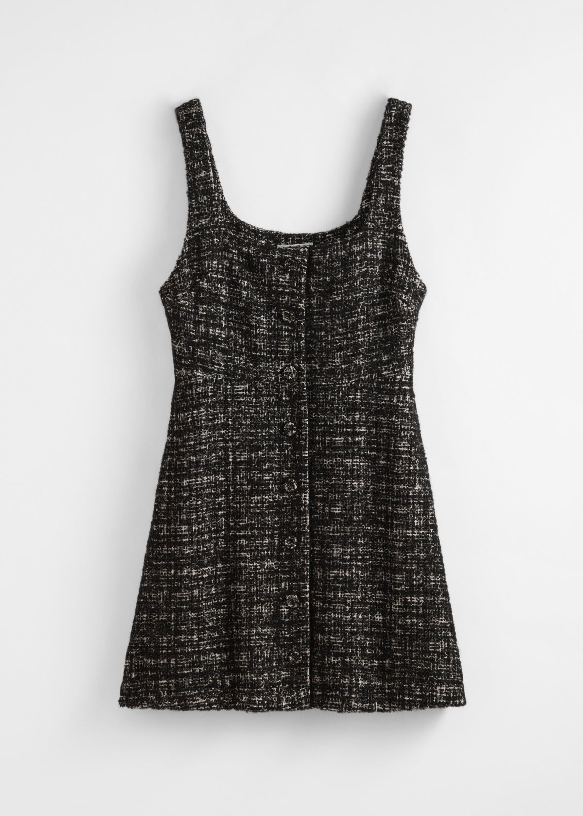 & Other Stories - Rosali Tweed Dress - Black -