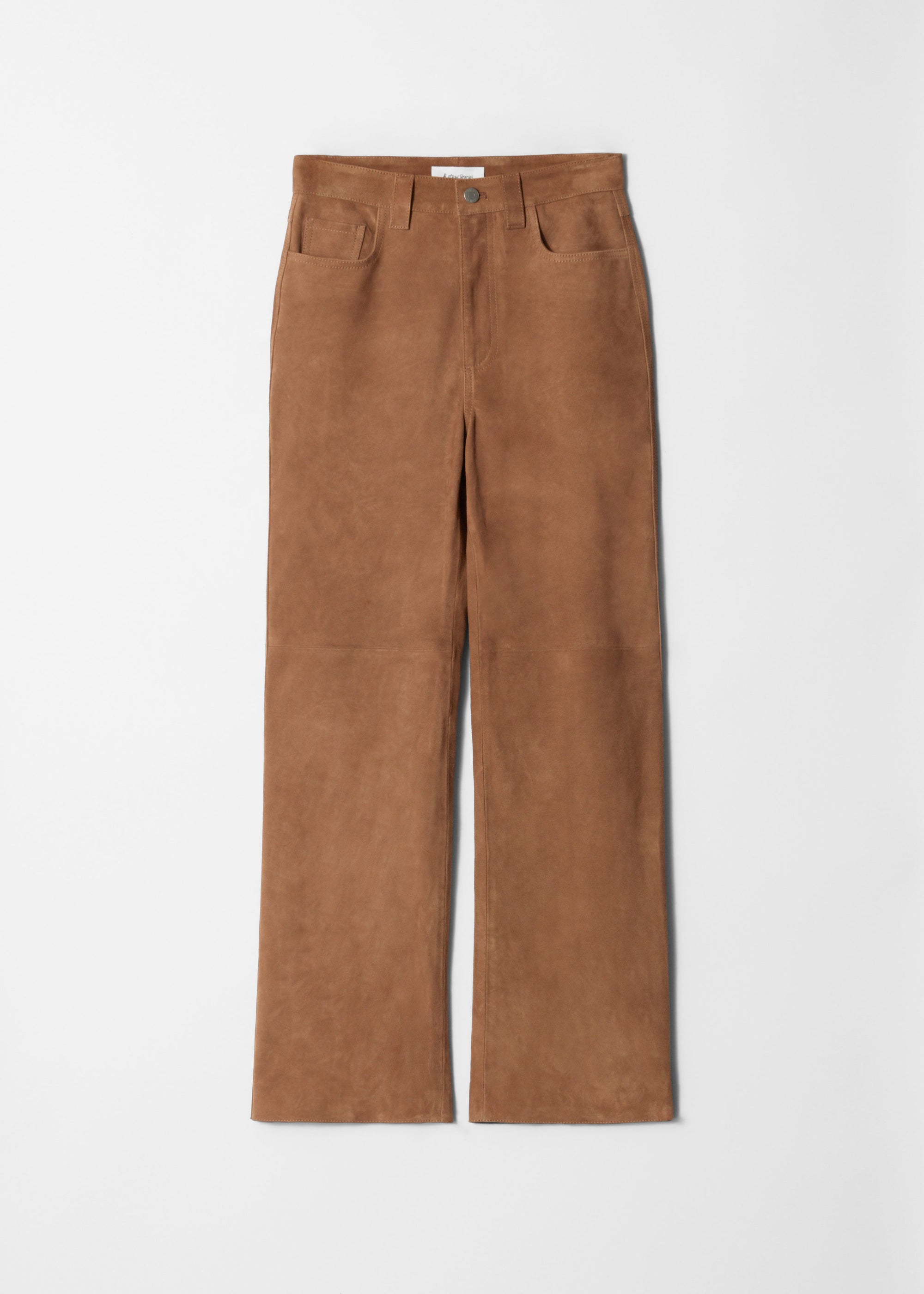 & Other Stories - Melissa Suede Trousers - Brown -