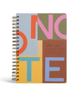 Colorblock Spiral Notebook