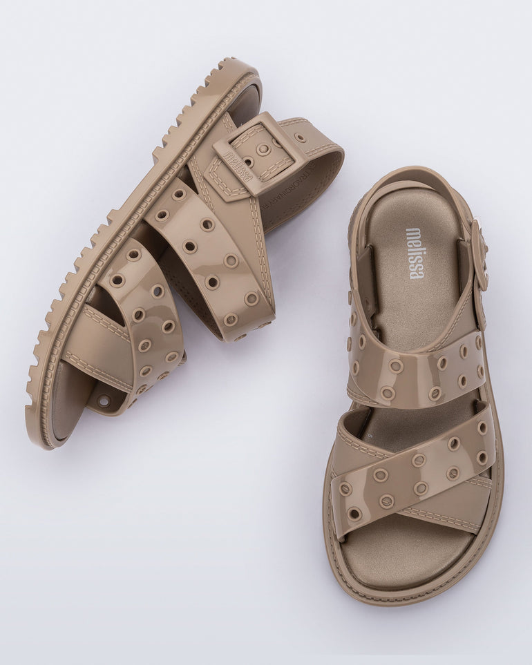 Melissa - Lock Sandal Ad - Beige -