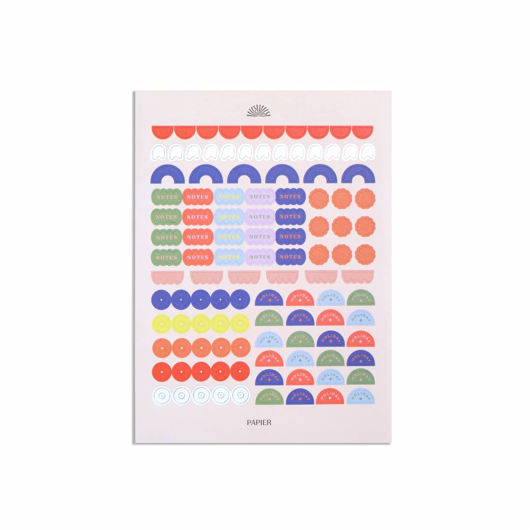Papier - Stick-to-Its Planner Stickers Silver -