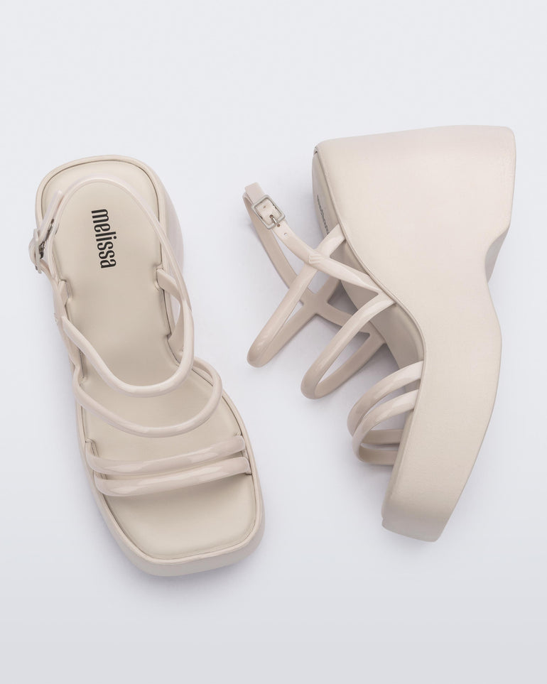 Melissa - Jessie Platform - Beige -