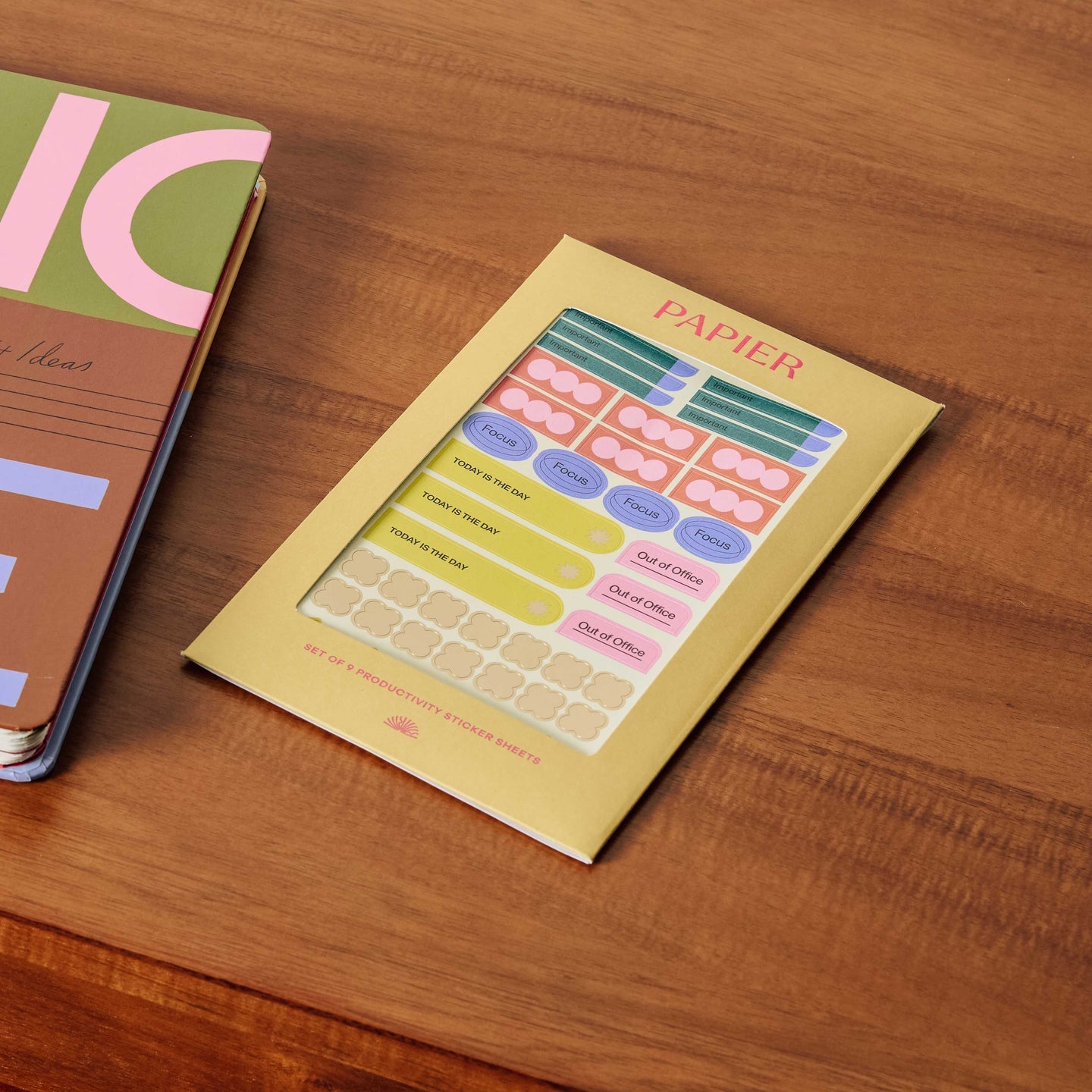 Papier - Productivity Stickers - Gold -
