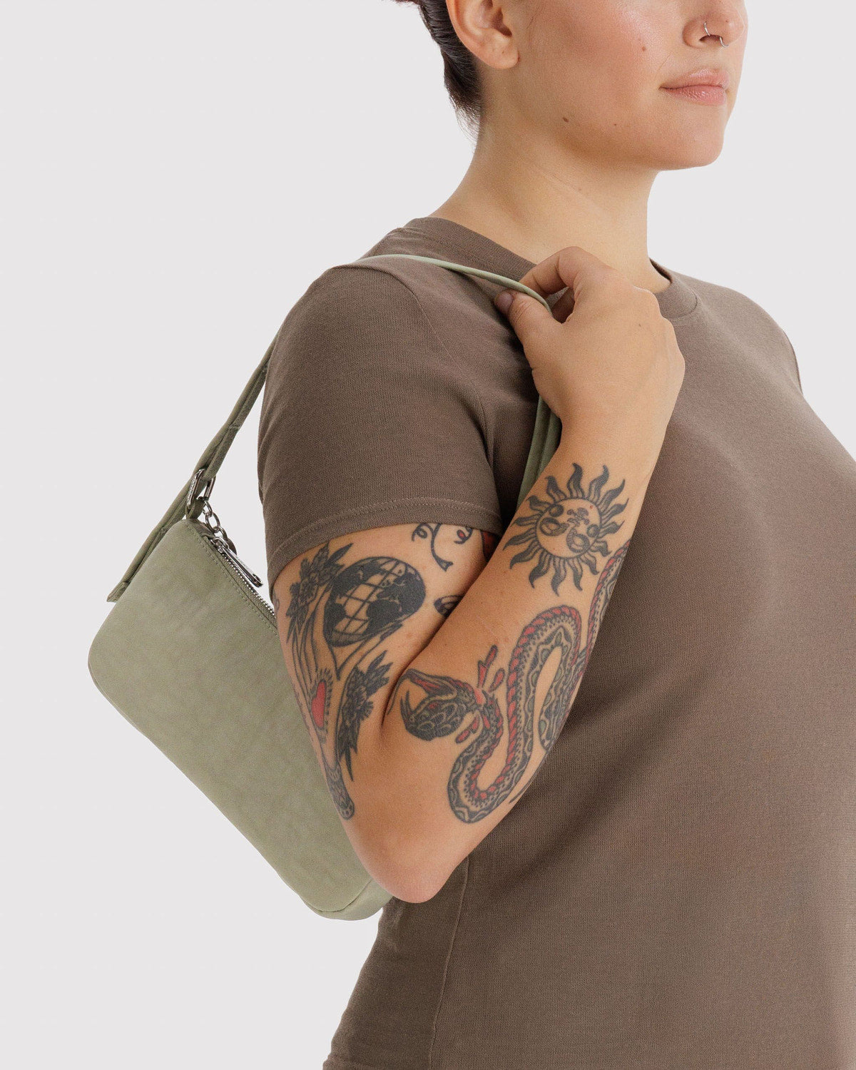 Baggu - Nylon Pochette - Celadon -