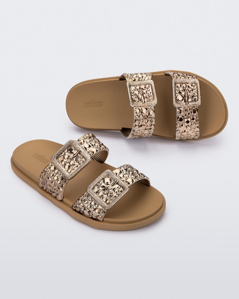 Melissa - Lust Slide - Beige/Bronze -