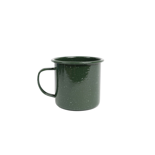 Crow Canyon Home - Stinson 16 oz Large Mug - Forest Green Speckle -