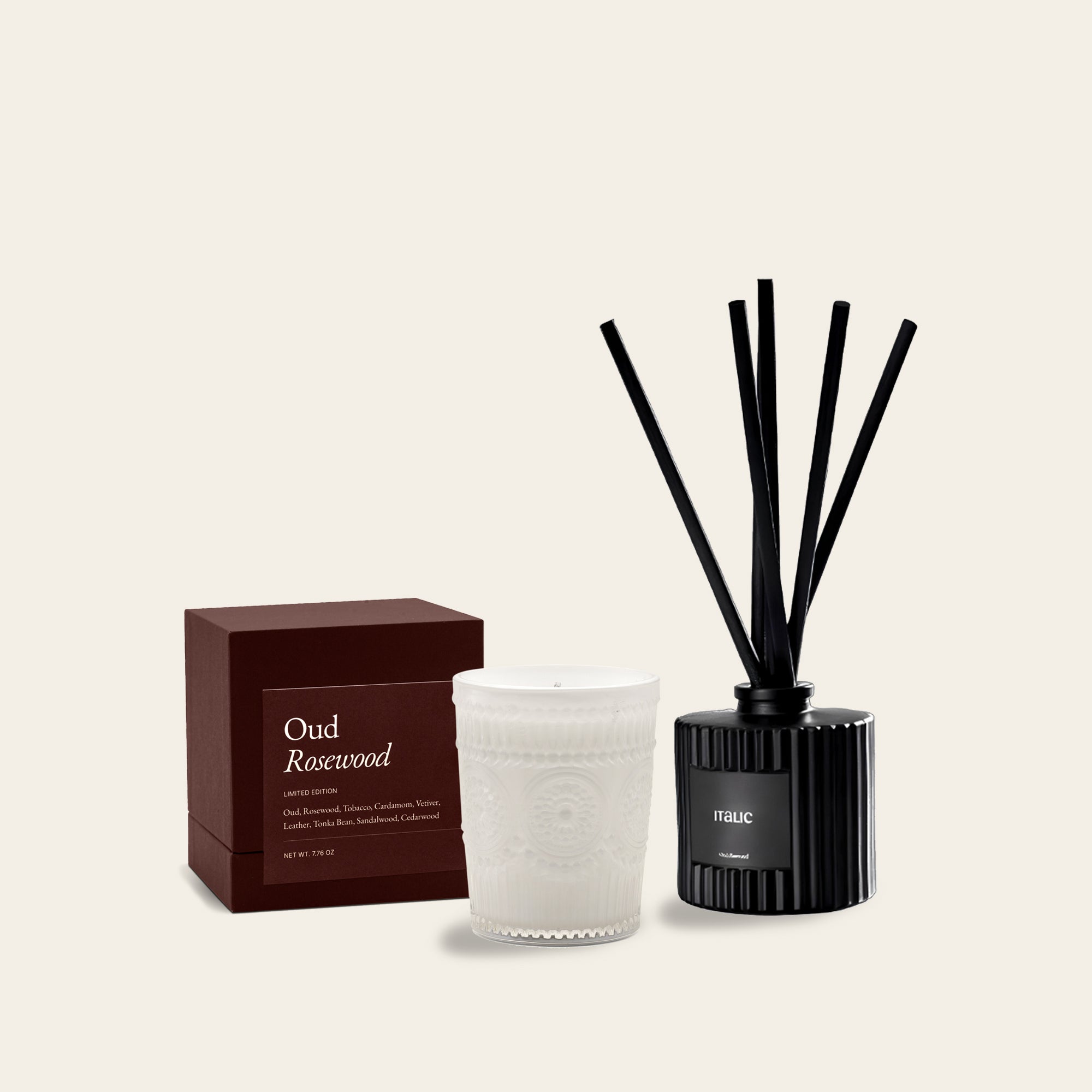 Italic - Oud Rosewood Scent Bundle -