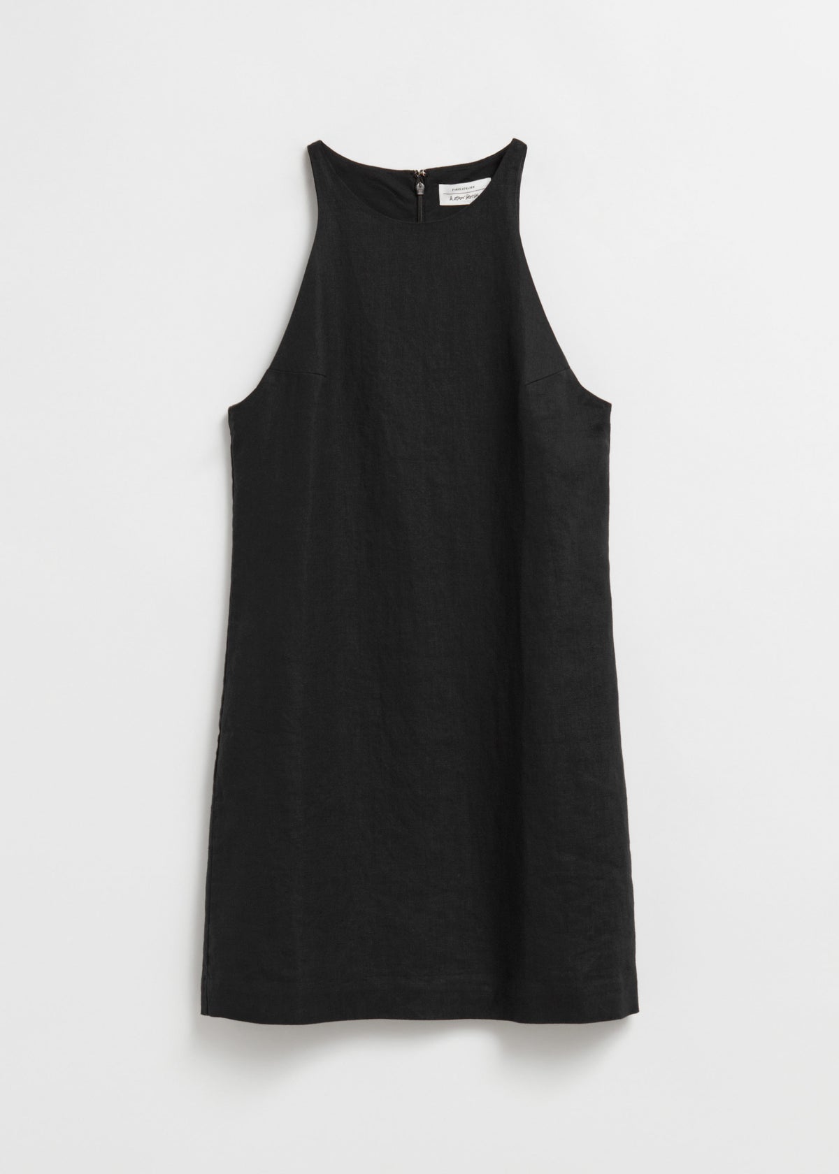 & Other Stories - Kitty Linen Dress - Black -