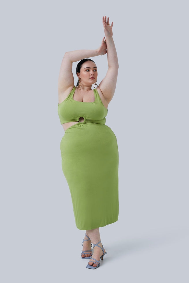 GIA/irl - Gigi Midi Dress - Pistachio -