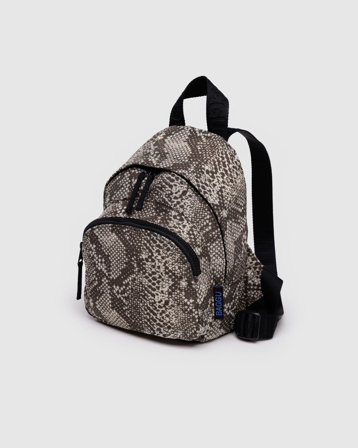 Baggu - Mini Nylon Backpack - Snakeskin -