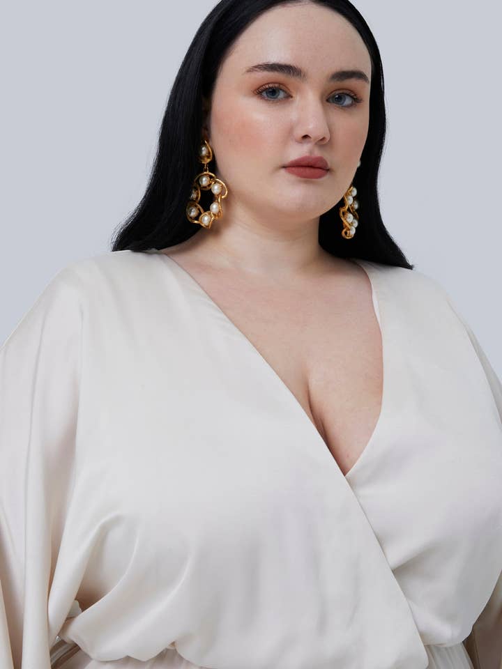 GIA/irl - Alayiah Midi Dress - Ivory -