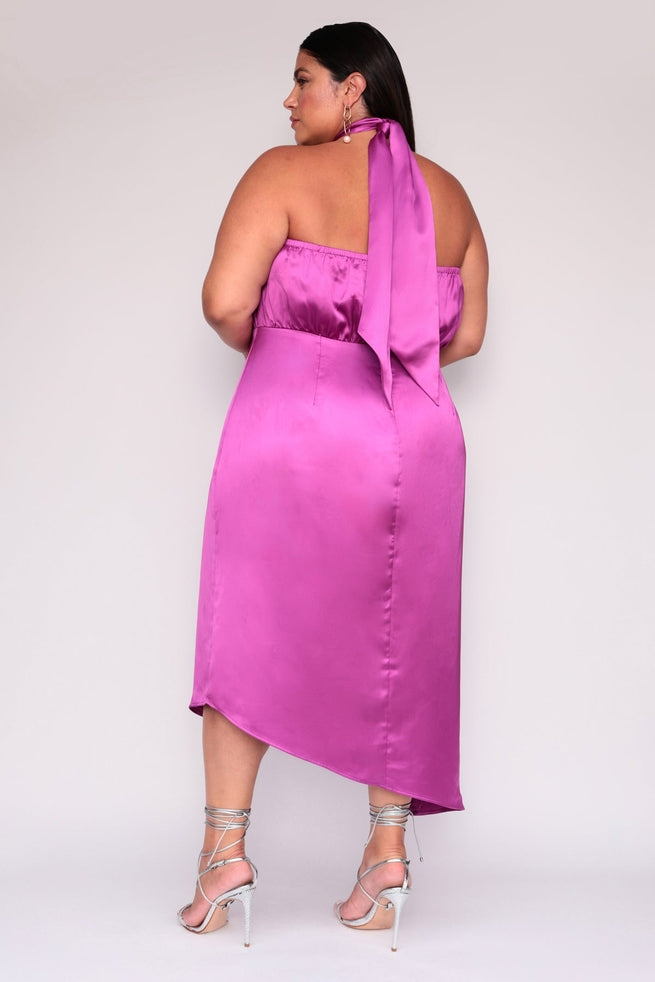 GIA/irl - Sofia Dress - Fuchsia -