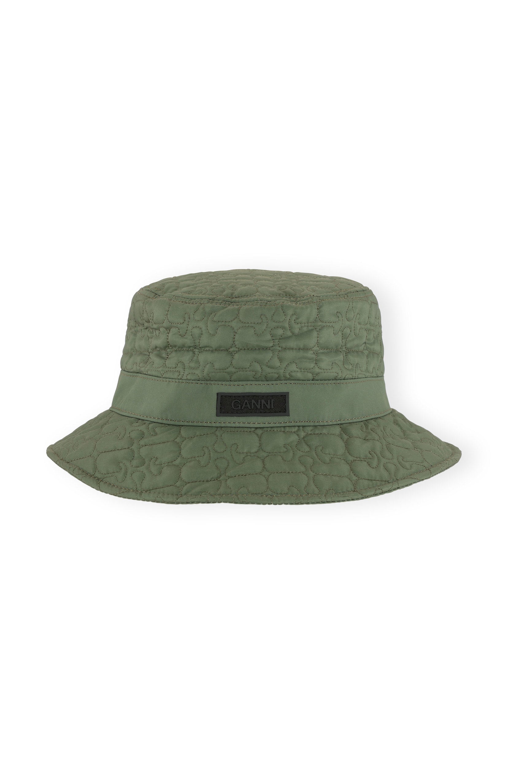 Ganni - Bucket Hat Quilted Tech - Kalamata -