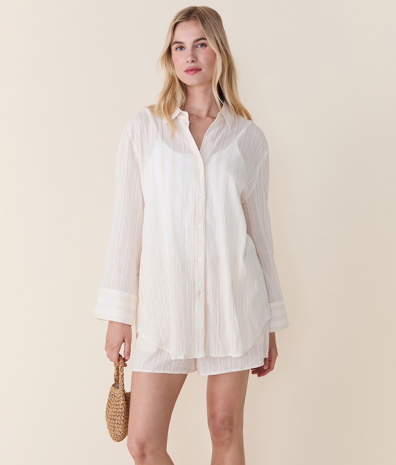 Richer Poorer - The Harbor Button Up - Antique -