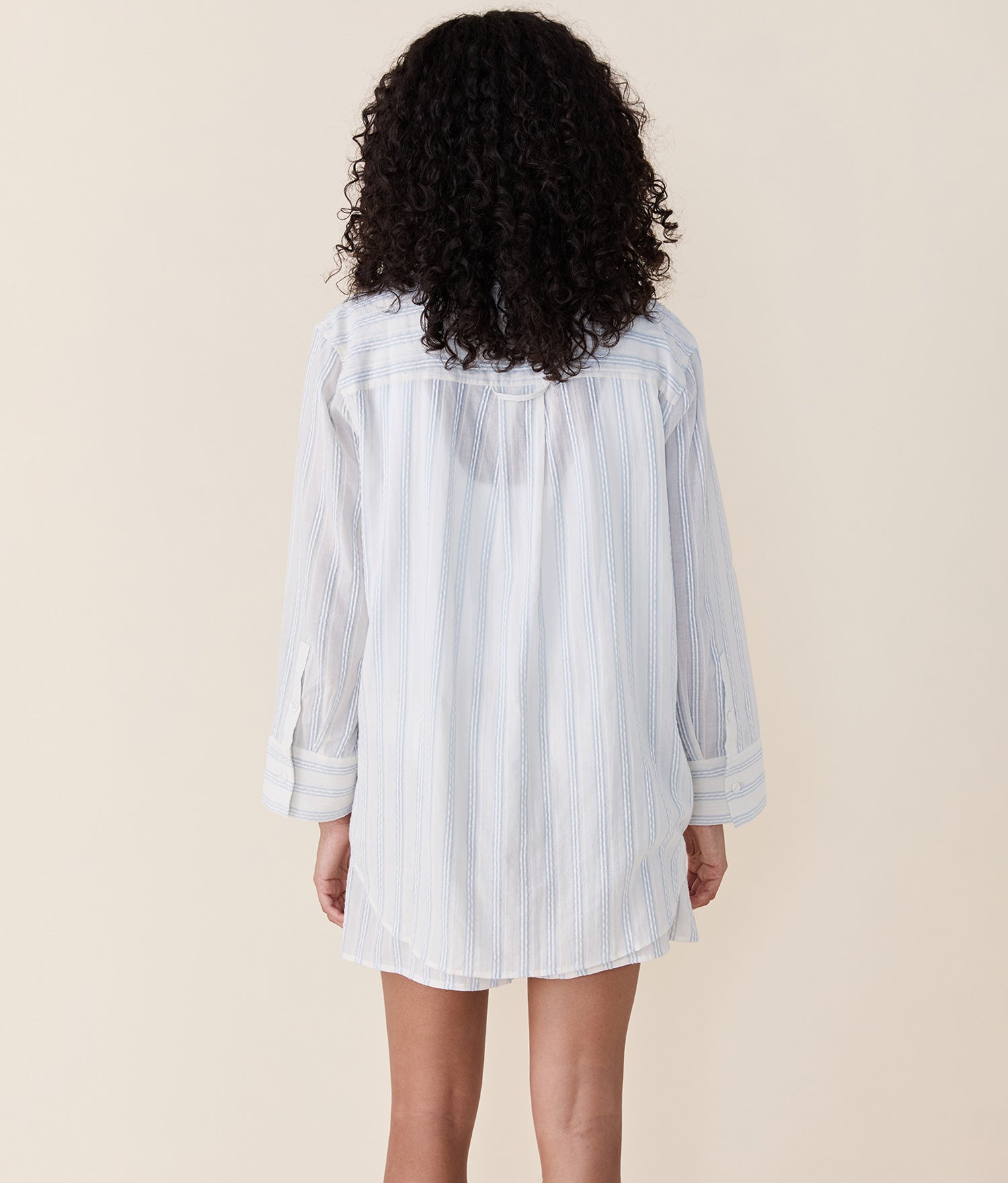 Richer Poorer - The Harbor Button Up - Feather -