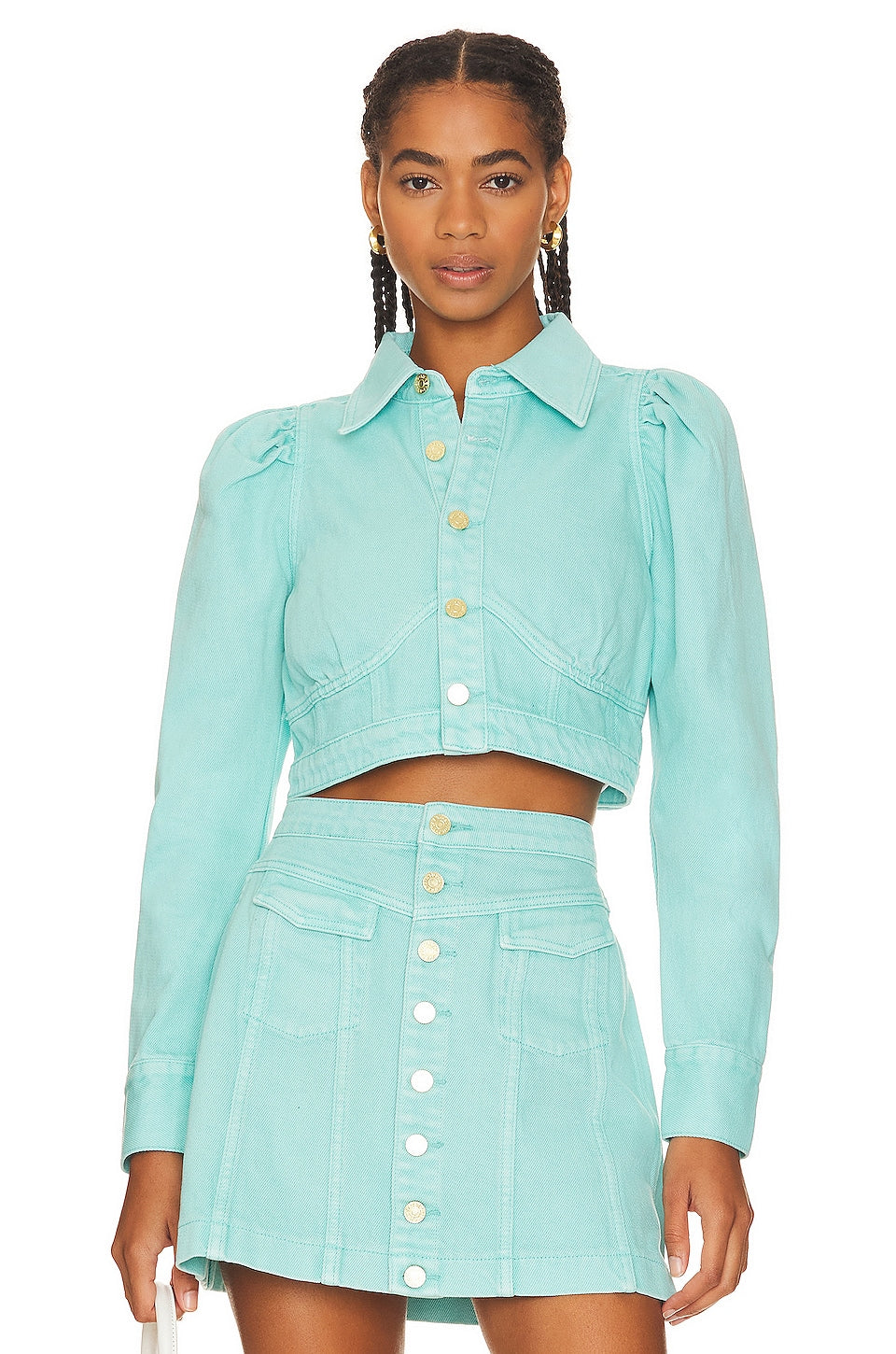 Aureta - Lottie Jacket - Aquamarine -