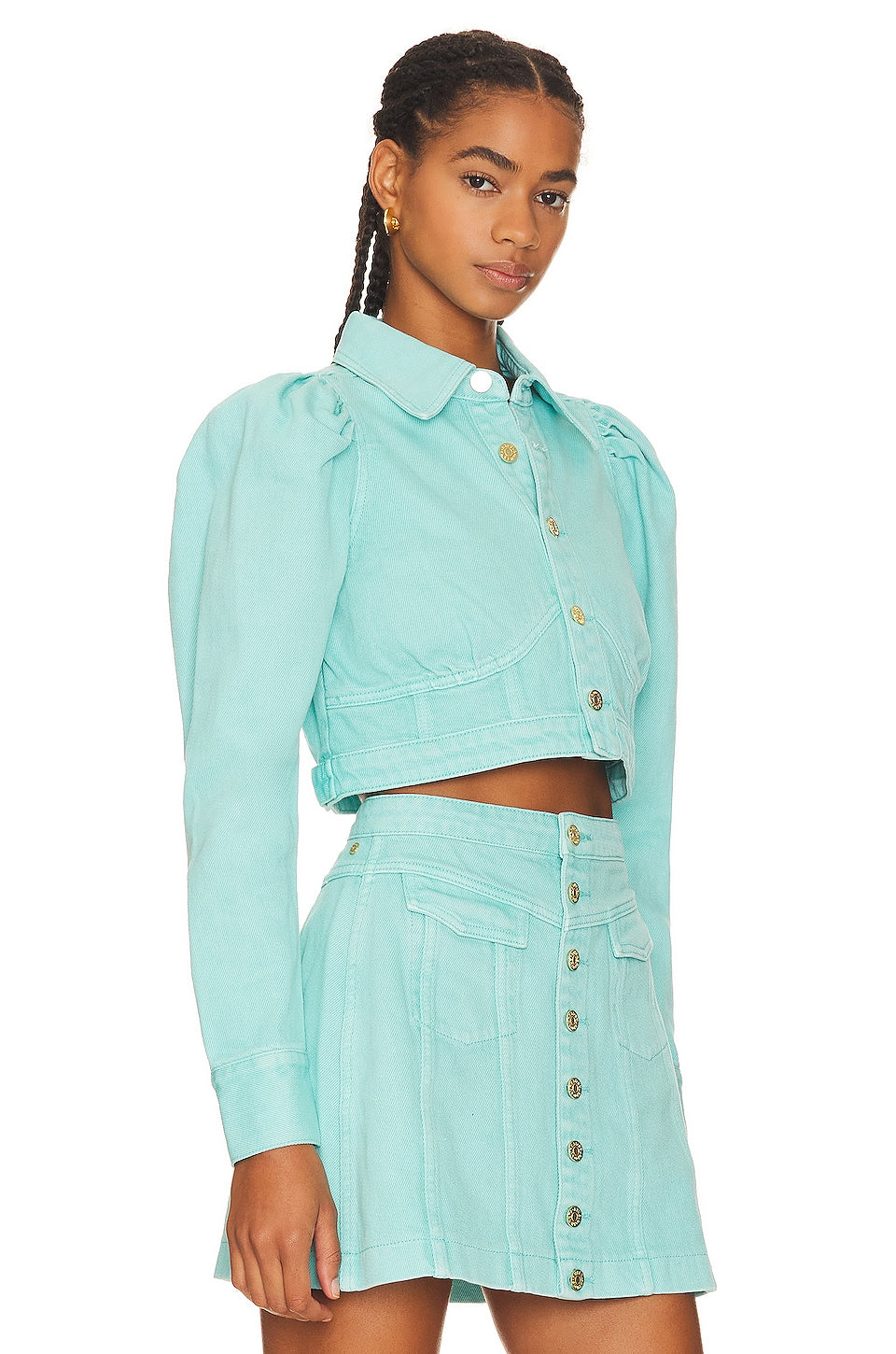 Aureta - Lottie Jacket - Aquamarine -